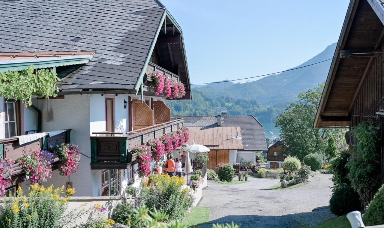 Archehof Eislbauer - Bauernhof Fuer Die Seele! Villa Sankt Gilgen Bagian luar foto