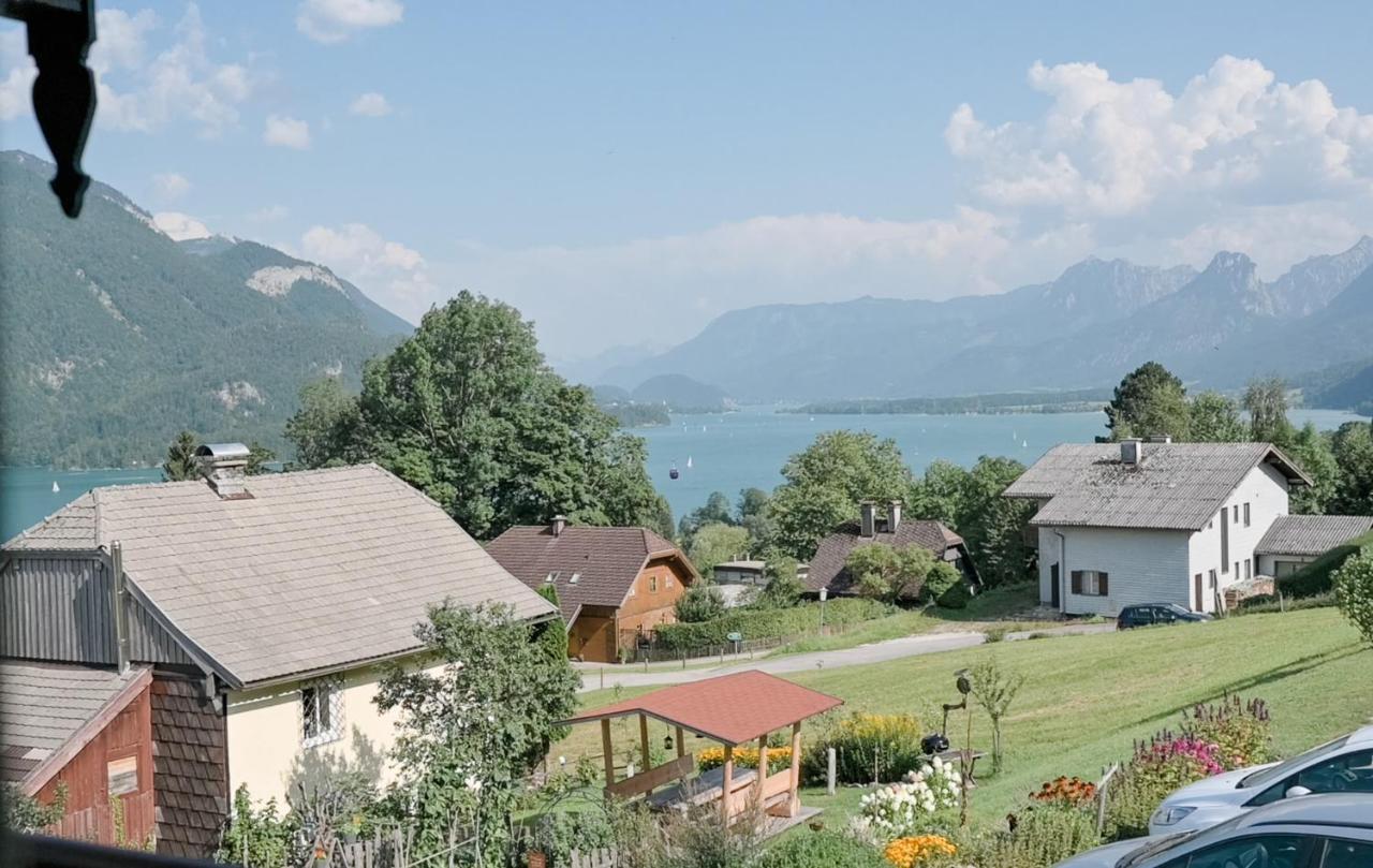 Archehof Eislbauer - Bauernhof Fuer Die Seele! Villa Sankt Gilgen Bagian luar foto